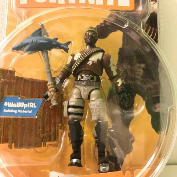 2018 Fortnite Bandolier Solo Mode  Action Figure Epic Games Damaged Box - Picture 3 of 16